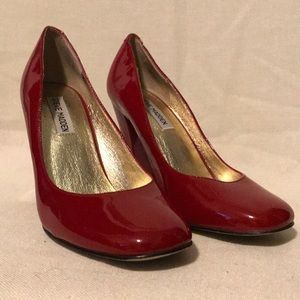 Steve Madden Red Patent Leather Heels